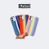 Rainbow Silicone Case Cove
